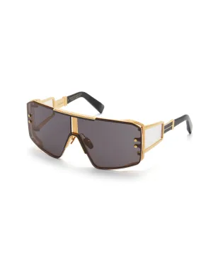 Balmain Eyewear Le Masque tinted sunglasses - Black - サムネイル2