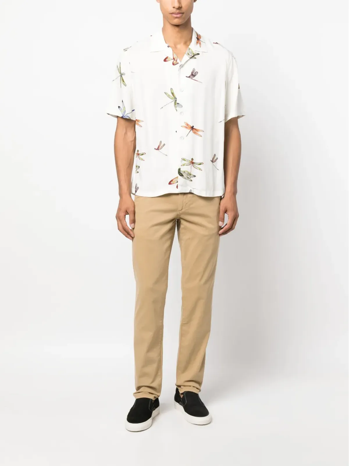 rag & bone ストレッチツイル チノパン - ブラウン - 画像2