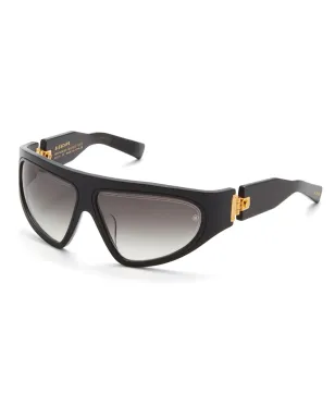 Balmain Eyewear B-Escape pilot-frame sunglasses - Black - サムネイル1