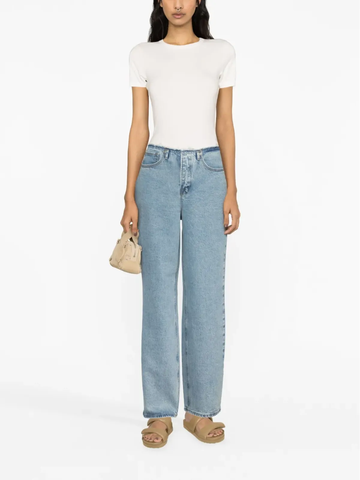rag & bone ショートスリーブ モーダル Tシャツ - 画像3