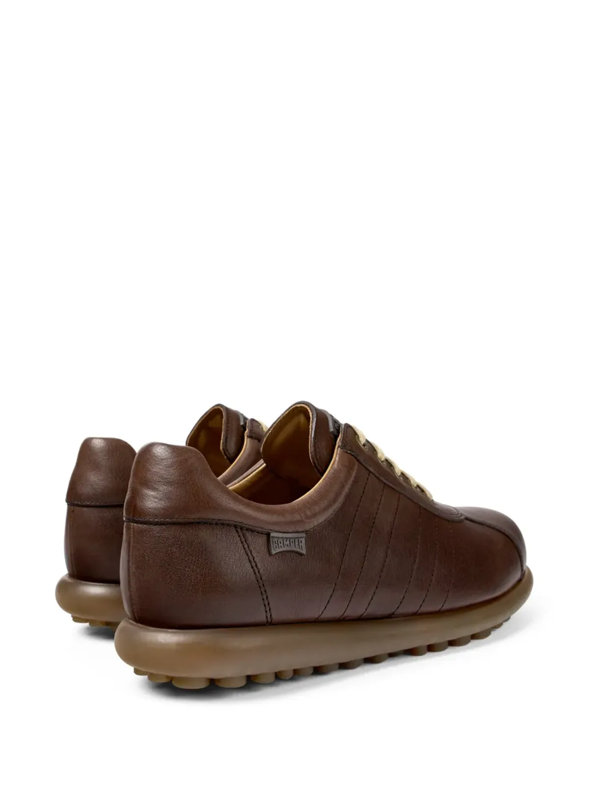 Camper Pelotas Ariel ロー・トップスニーカー - ブラウン - 画像3