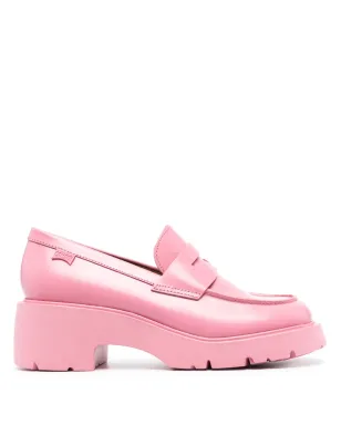 Camper Milah 60mm ミッドブロックヒール ローファー - サムネイル1