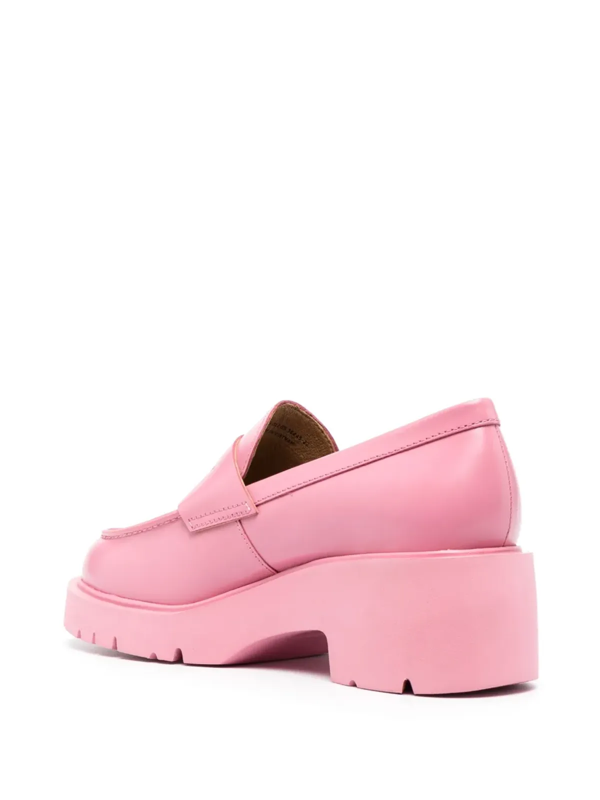 Camper Milah 60mm ミッドブロックヒール ローファー - 画像3