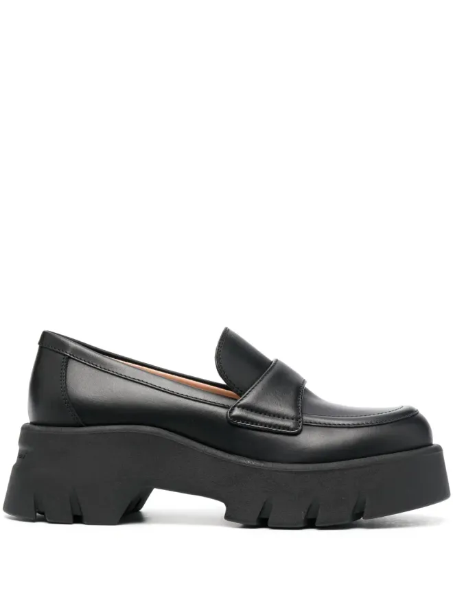 Gianvito Rossi Gianvito Rossi チャンキー レザー ローファーの商品画像