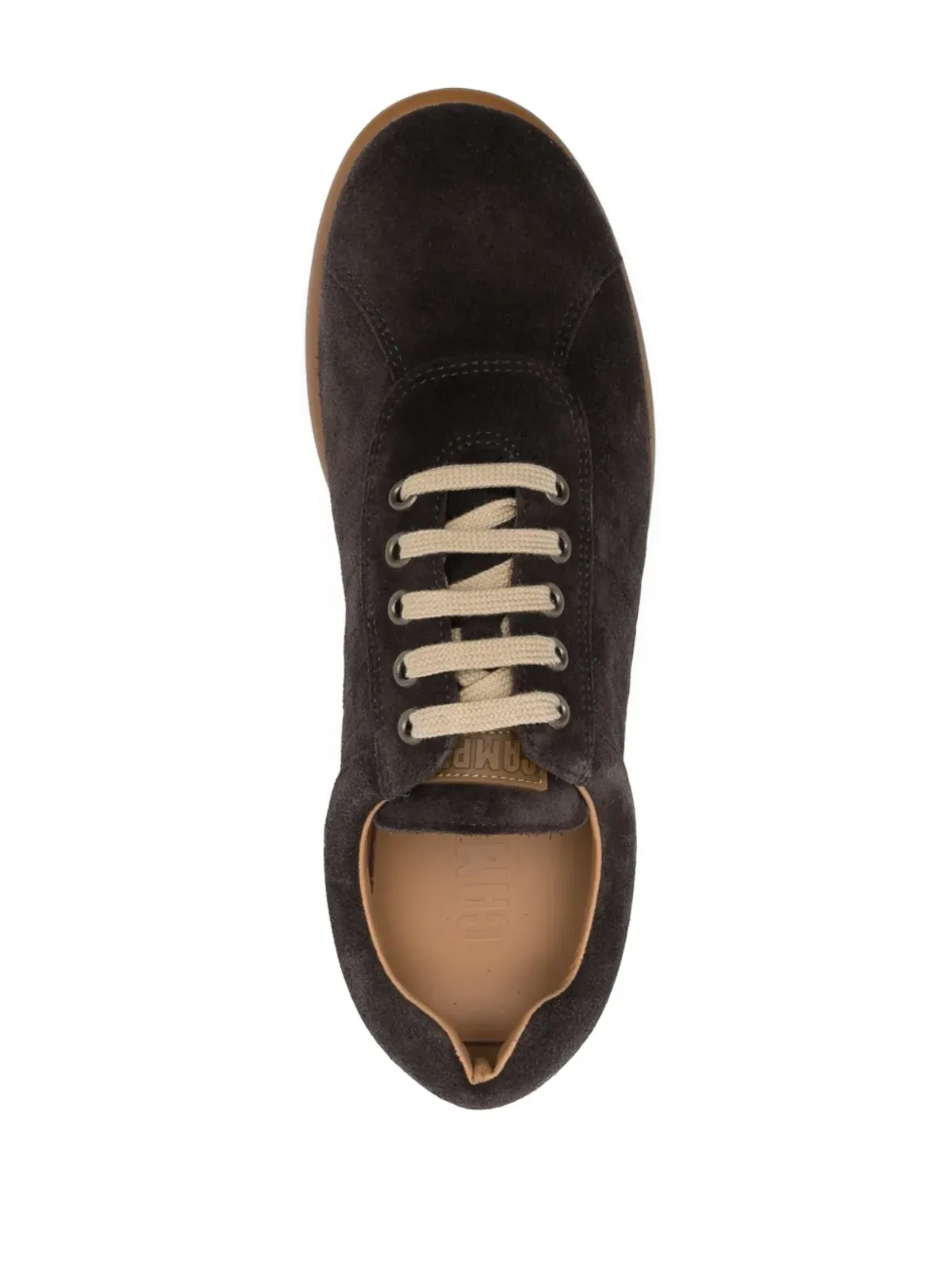 Camper Pelotas Ariel スエードスニーカー ブラウン - 画像4