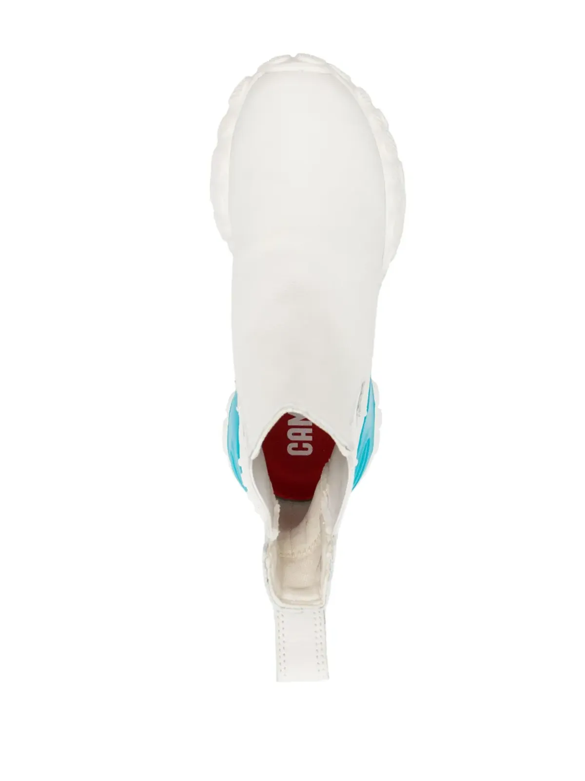 Camper コントラストソール レザーブーツ - White - 画像4