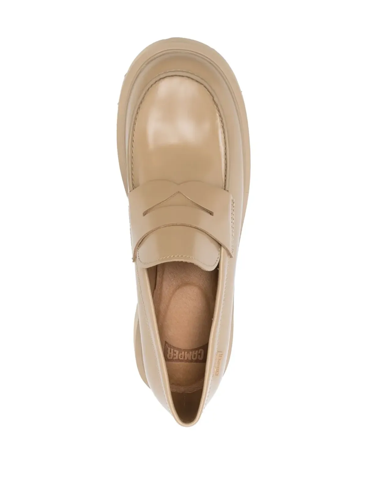 Camper Milah 55mm penny-slot loafers - Neutrals - 画像4