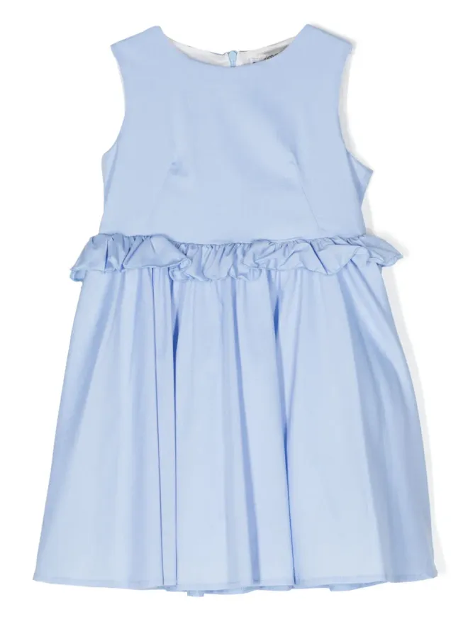 Simonetta Simonetta フリル付きプリーツドレスの商品画像