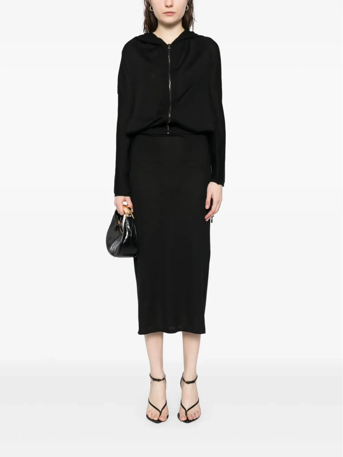 TOM FORD フード付きドレス - 画像2