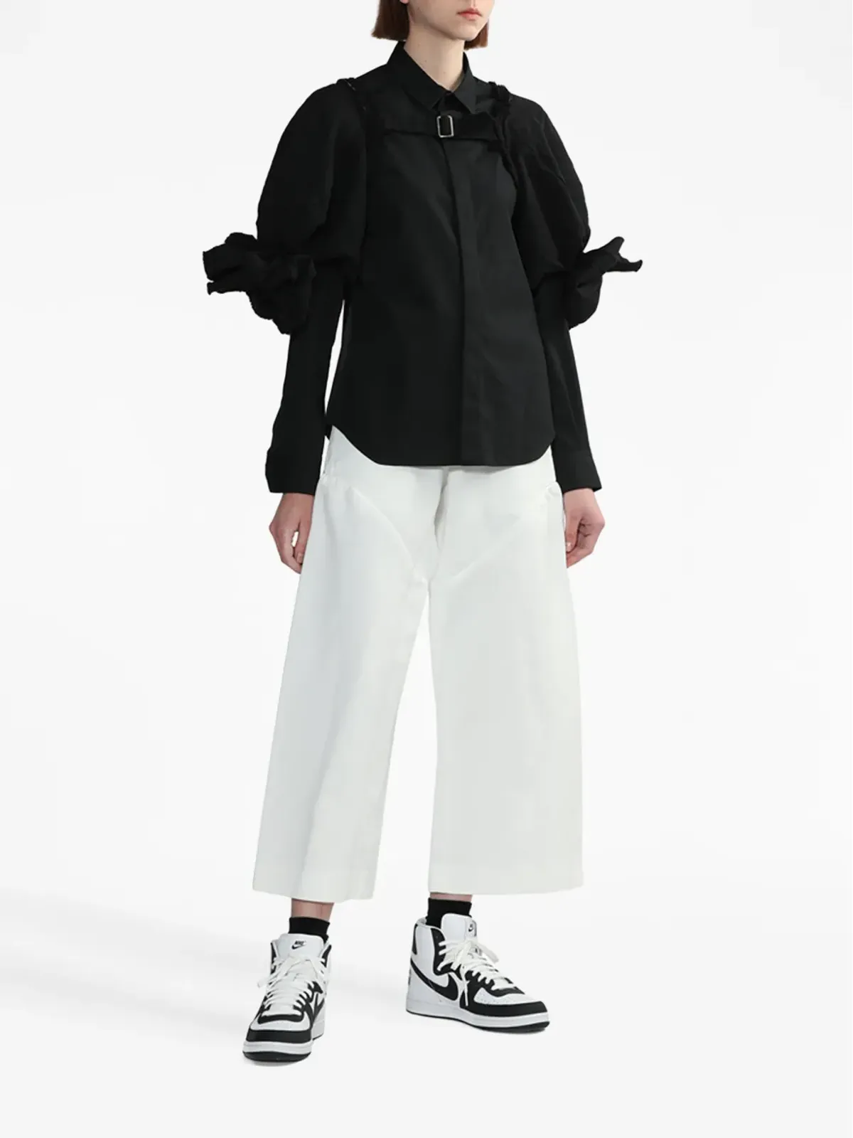 Noir Kei Ninomiya 長袖コットンシャツ - 画像2