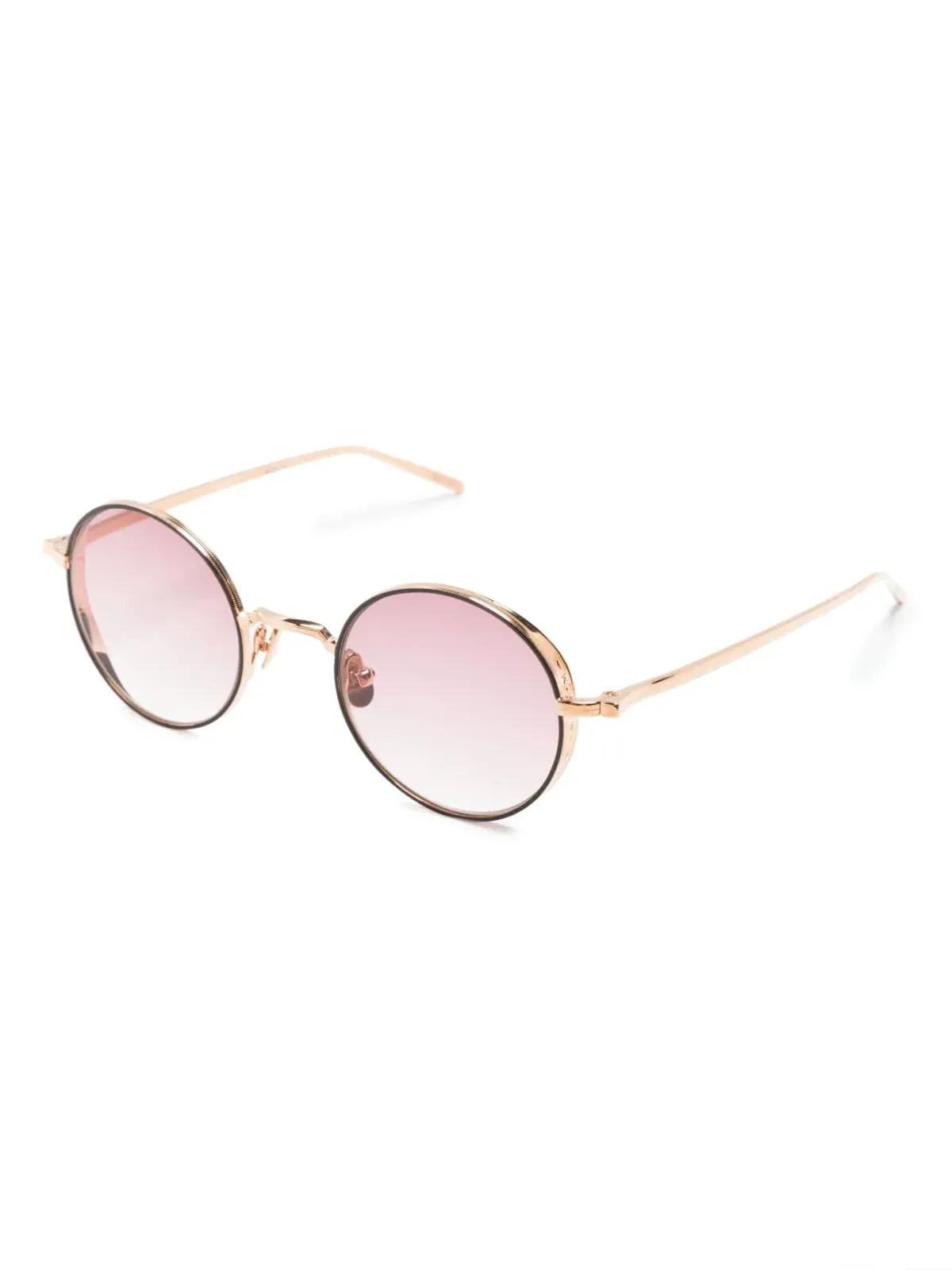 Matsuda gradient round-frame sunglasses - Pink - 画像2
