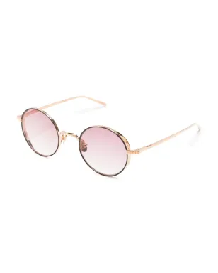 Matsuda gradient round-frame sunglasses - Pink - サムネイル2