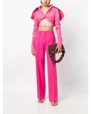 Jacquemus La Chemise Meio クロップドシャツ - サムネイル2