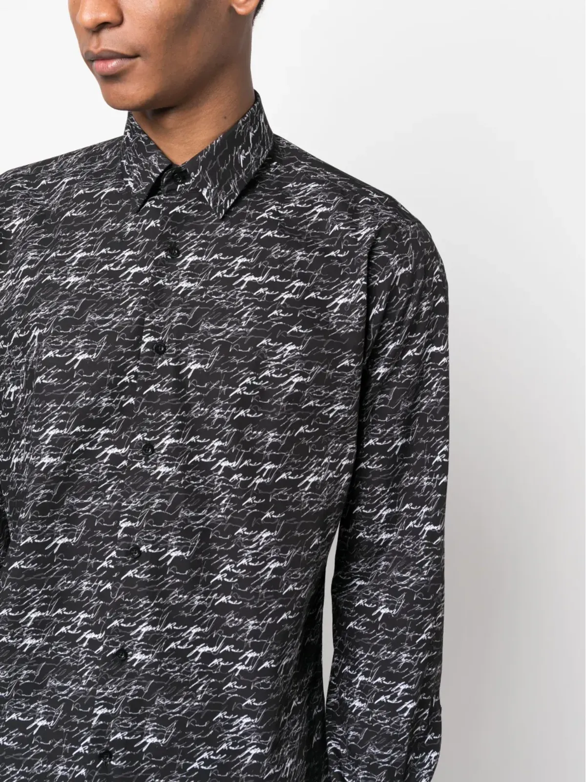 Karl Lagerfeld Karl Signature コットンシャツ - 画像5