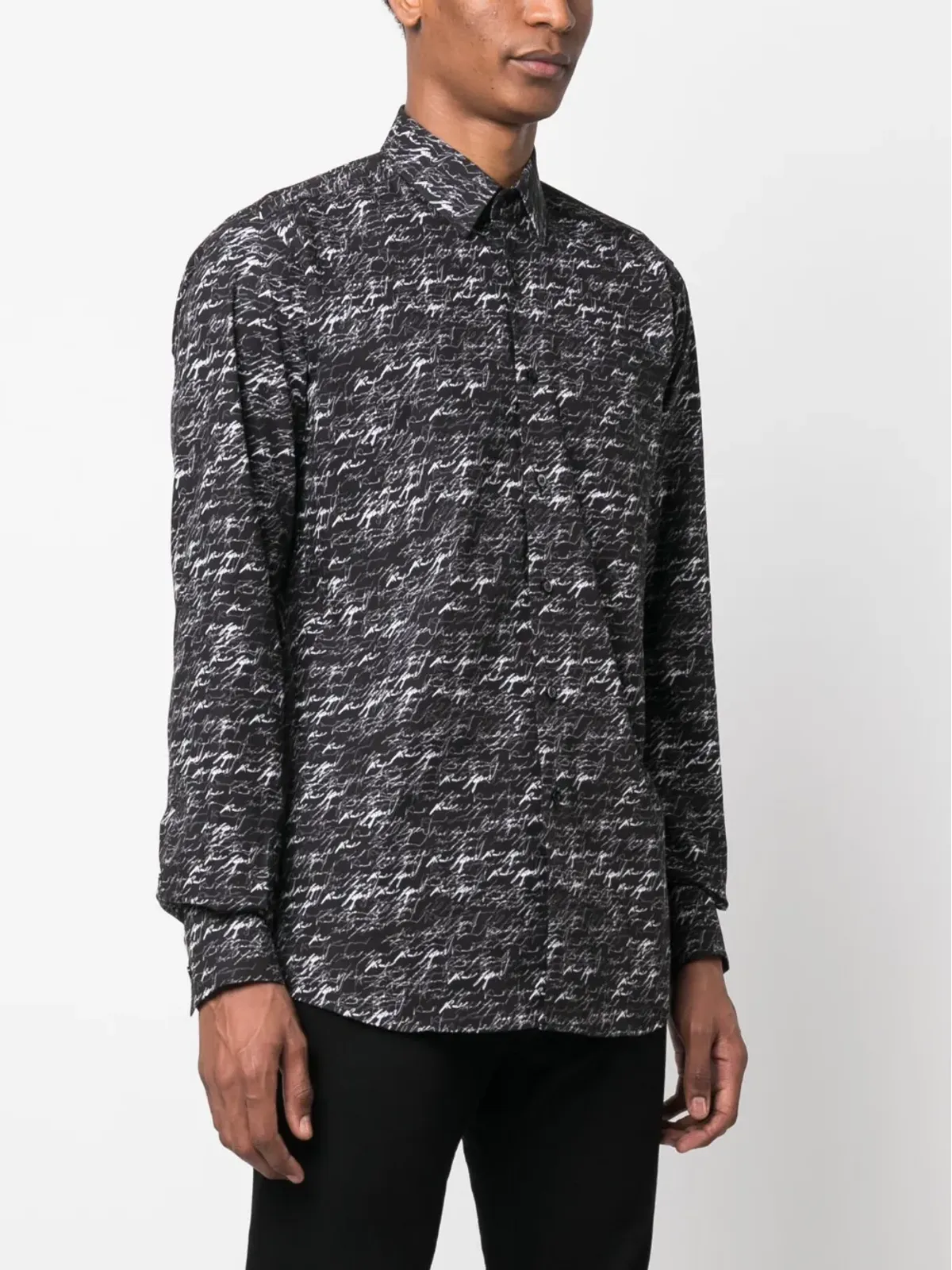 Karl Lagerfeld Karl Signature コットンシャツ - 画像3