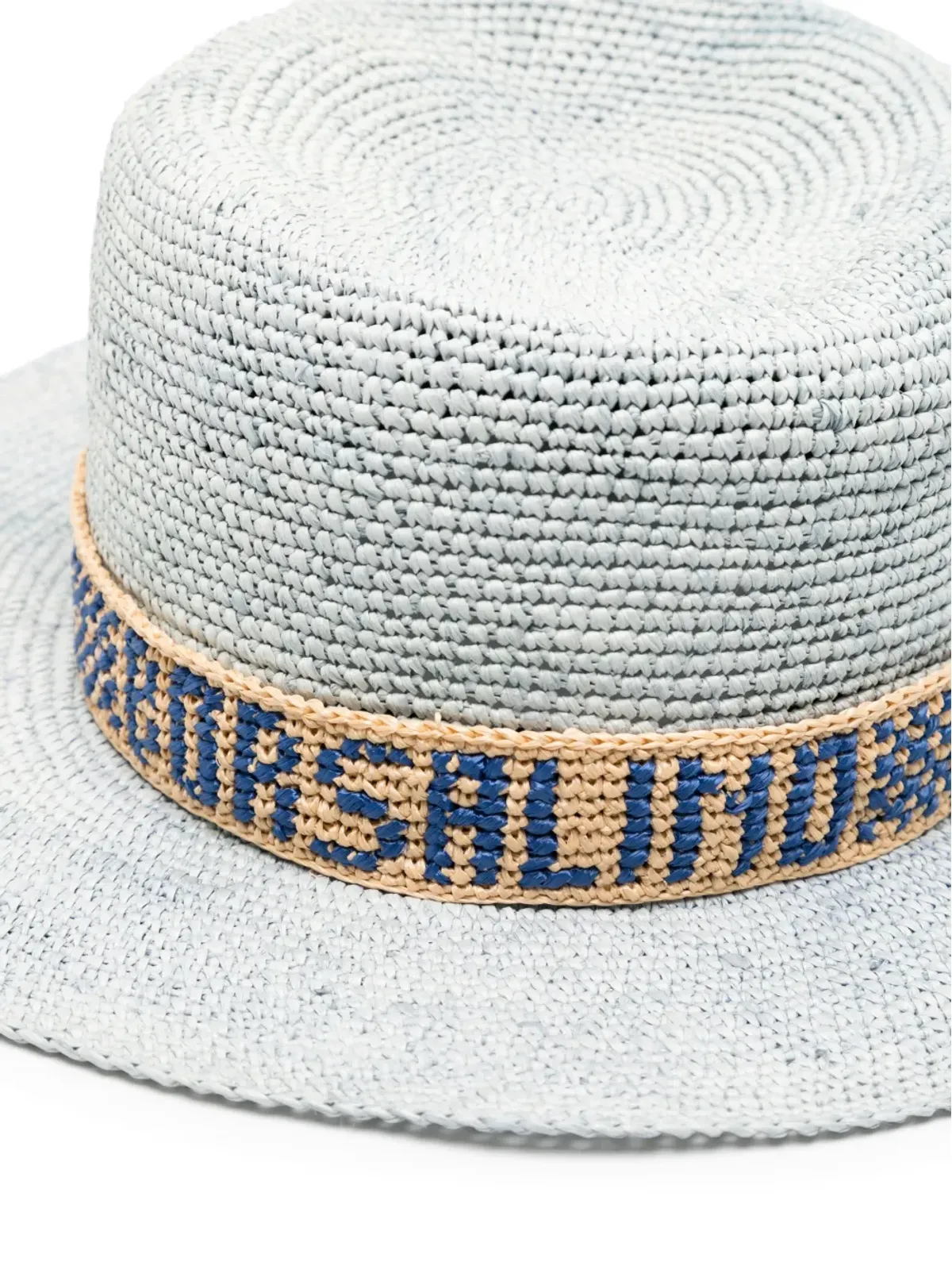 Borsalino クロシェ編み Panamaストローハット - 画像2