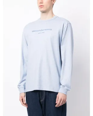 Alexander Wang グリッターエフェクト ロングスリーブTシャツ - サムネイル4