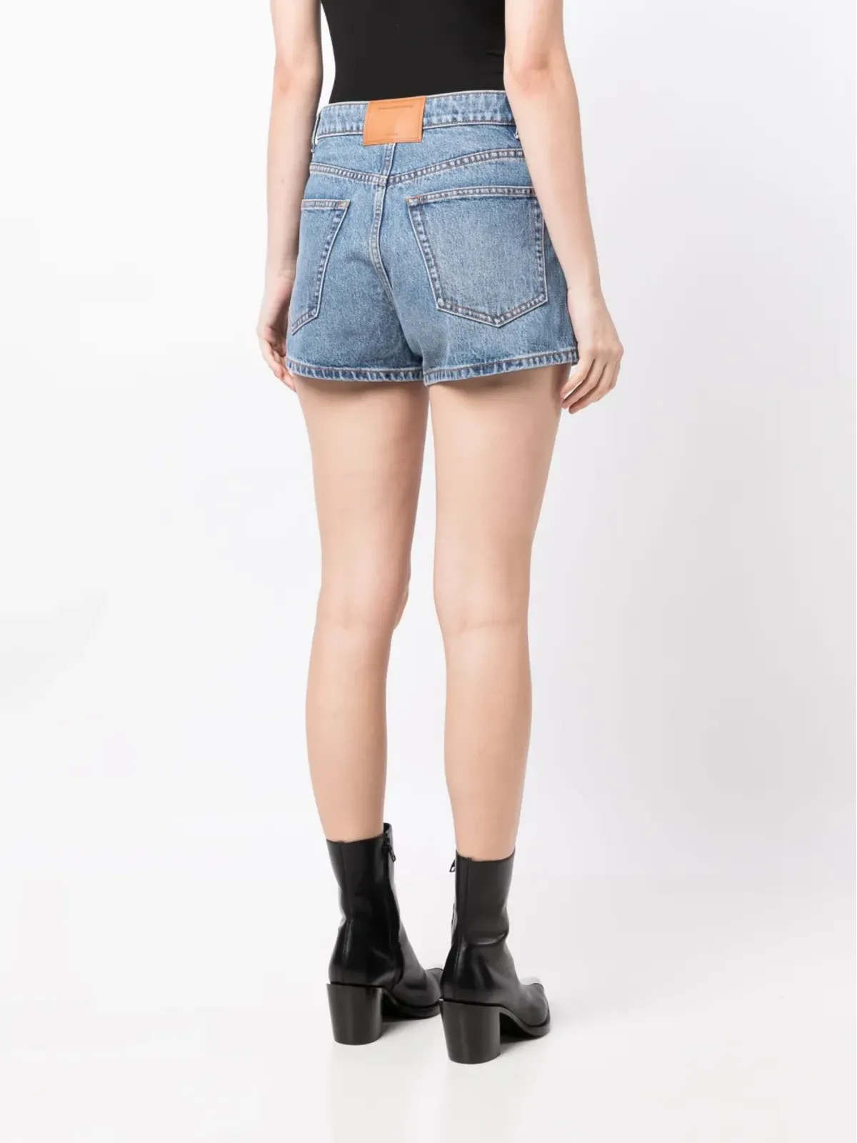 Alexander Wang ショーティー ハイライズ デニムショーツ - 画像4