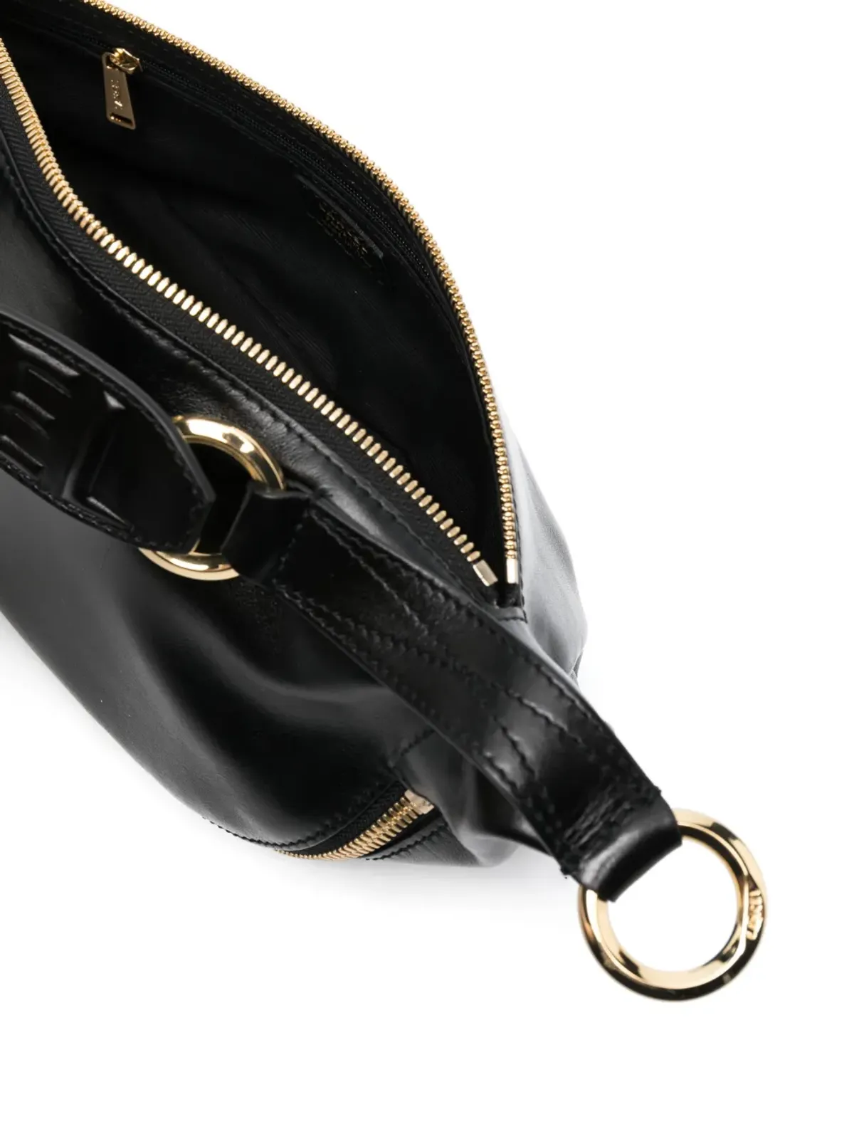 Lancel small Origami crossbody bag - Black - 画像5