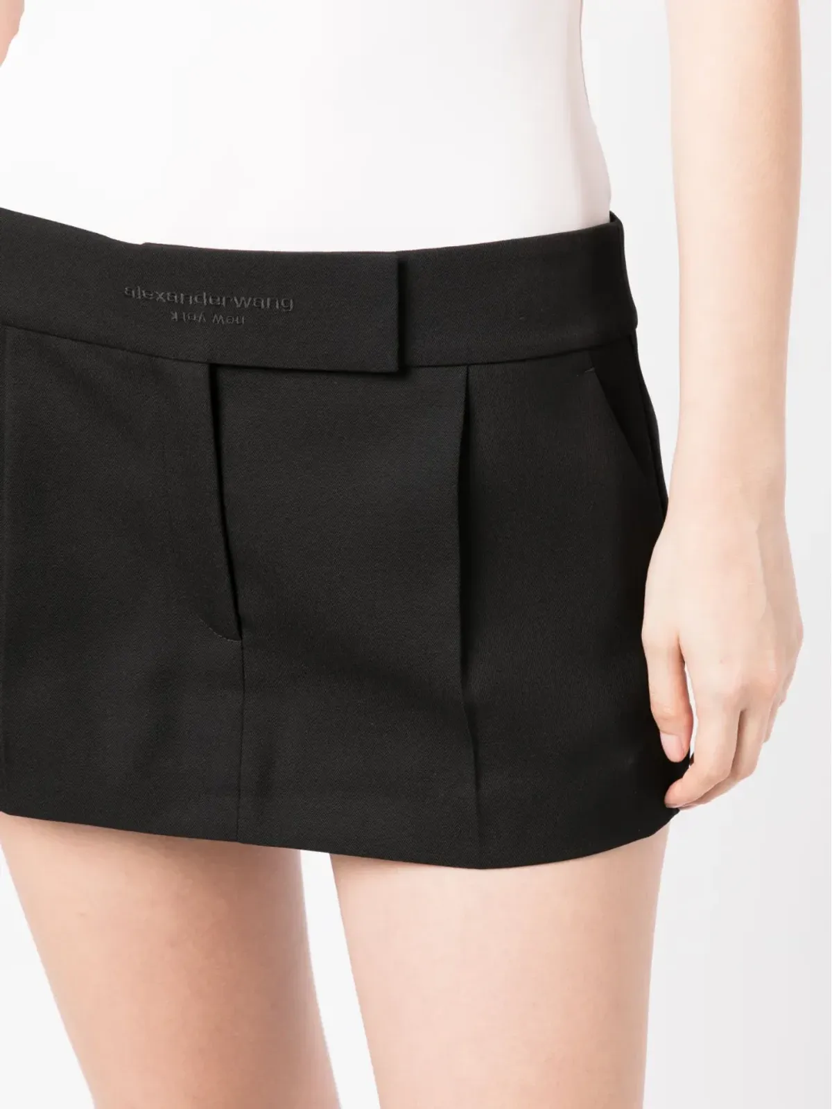 Alexander Wang テーラードスカートショーツ - ブラック - 画像5