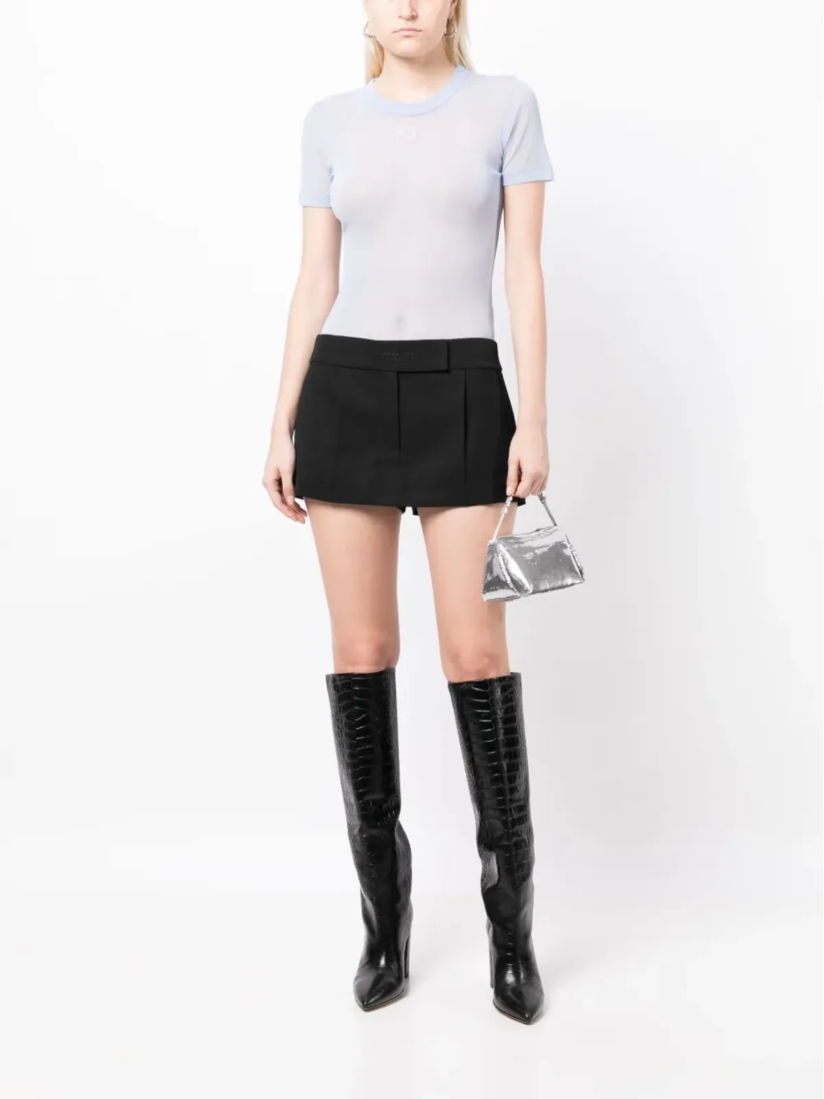 Alexander Wang テーラードスカートショーツ - ブラック - 画像2