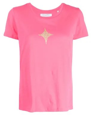 Madison.Maison 星柄コットンジャージーTシャツ - ピンク - サムネイル1
