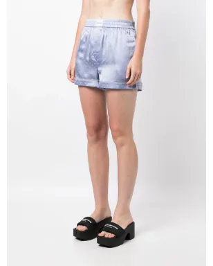 Alexander Wang ロゴジャカード シルク ボクサーショーツ - サムネイル3
