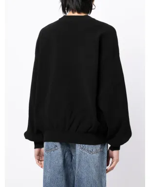 Alexander Wang ロゴ刺繍リブニットセーター - サムネイル4
