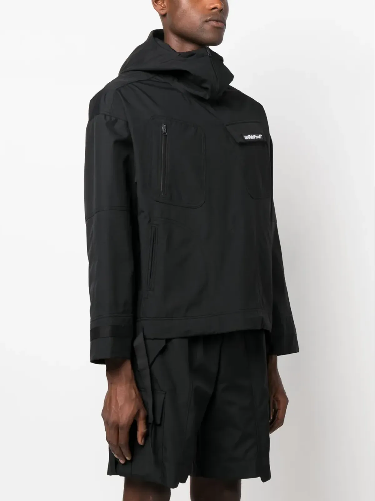 STYLAND notRainProofリップストップ プルオーバージャケット - 画像3