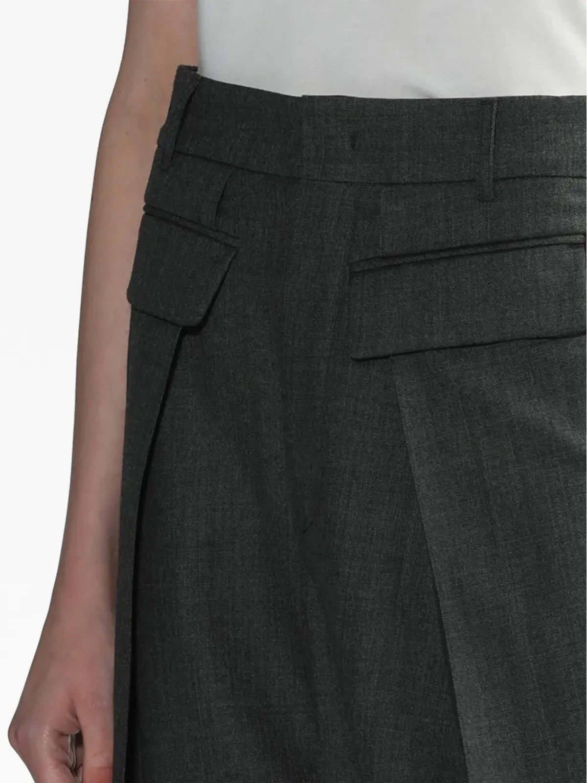 Ader Error Fran ウール テーラードパンツ - 画像5