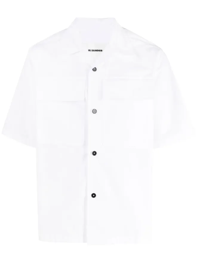 Jil Sander Jil Sander フラップポケット コットンシャツの商品画像