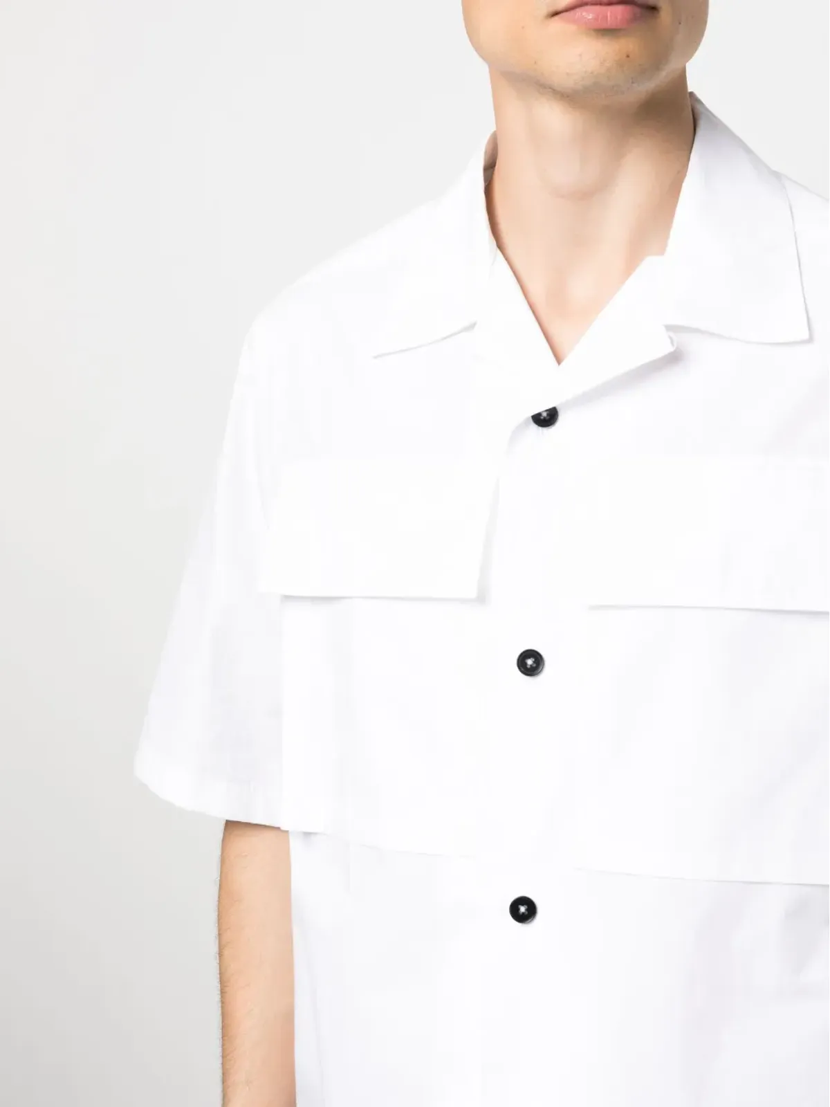 Jil Sander フラップポケット コットンシャツ - 画像5