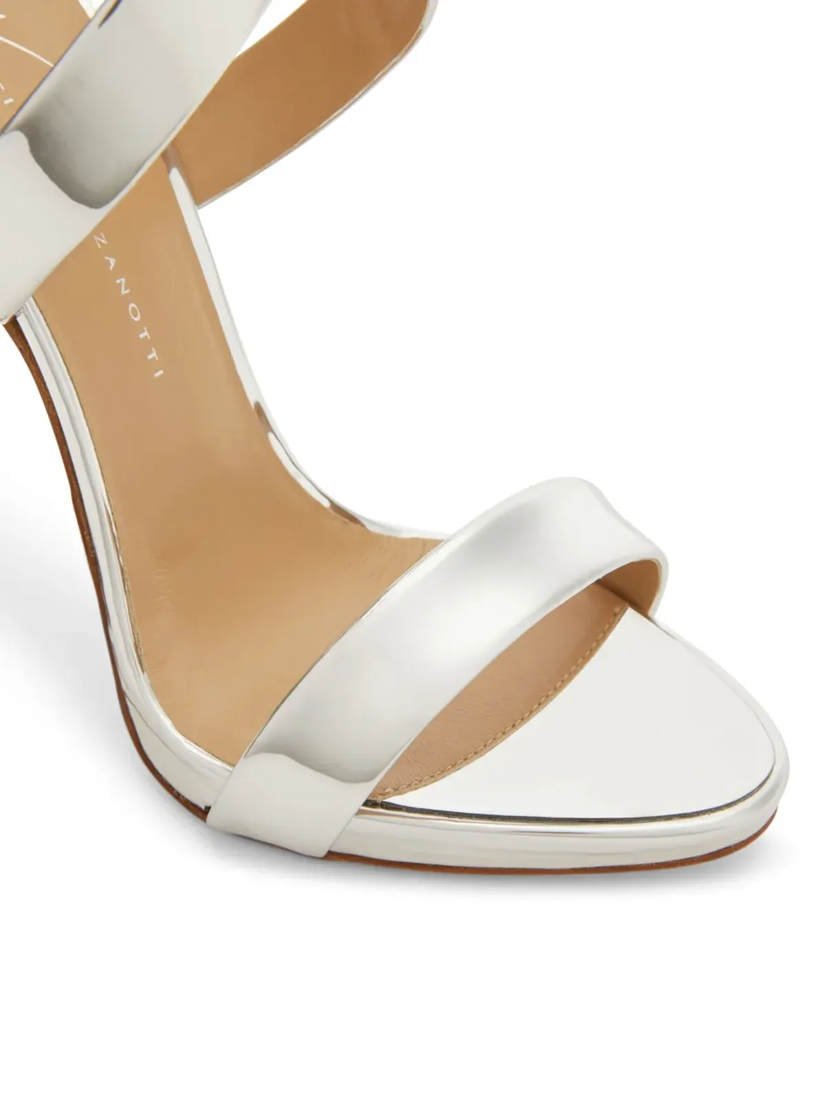 Giuseppe Zanotti Bellis レザーサンダル - 画像4
