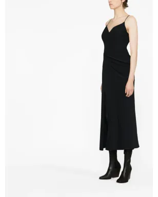Alexander McQueen ドレープ ミディドレス - サムネイル4
