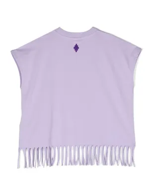 COUNTY OF MILAN KIDS スローガンプリント コットンTシャツ - サムネイル2