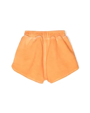 COUNTRY OF MILAN KIDS スローガンプリント コットンショートパンツ - サムネイル2