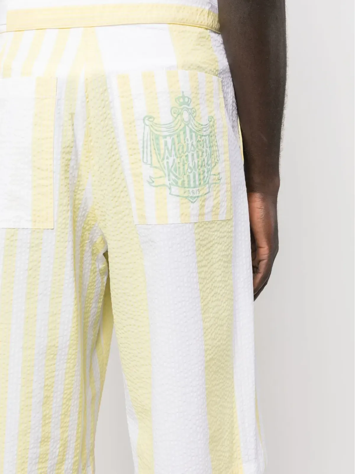 Maison Kitsuné x Olympia Le-Tan プールサイドベルト付きショーツ - 画像5