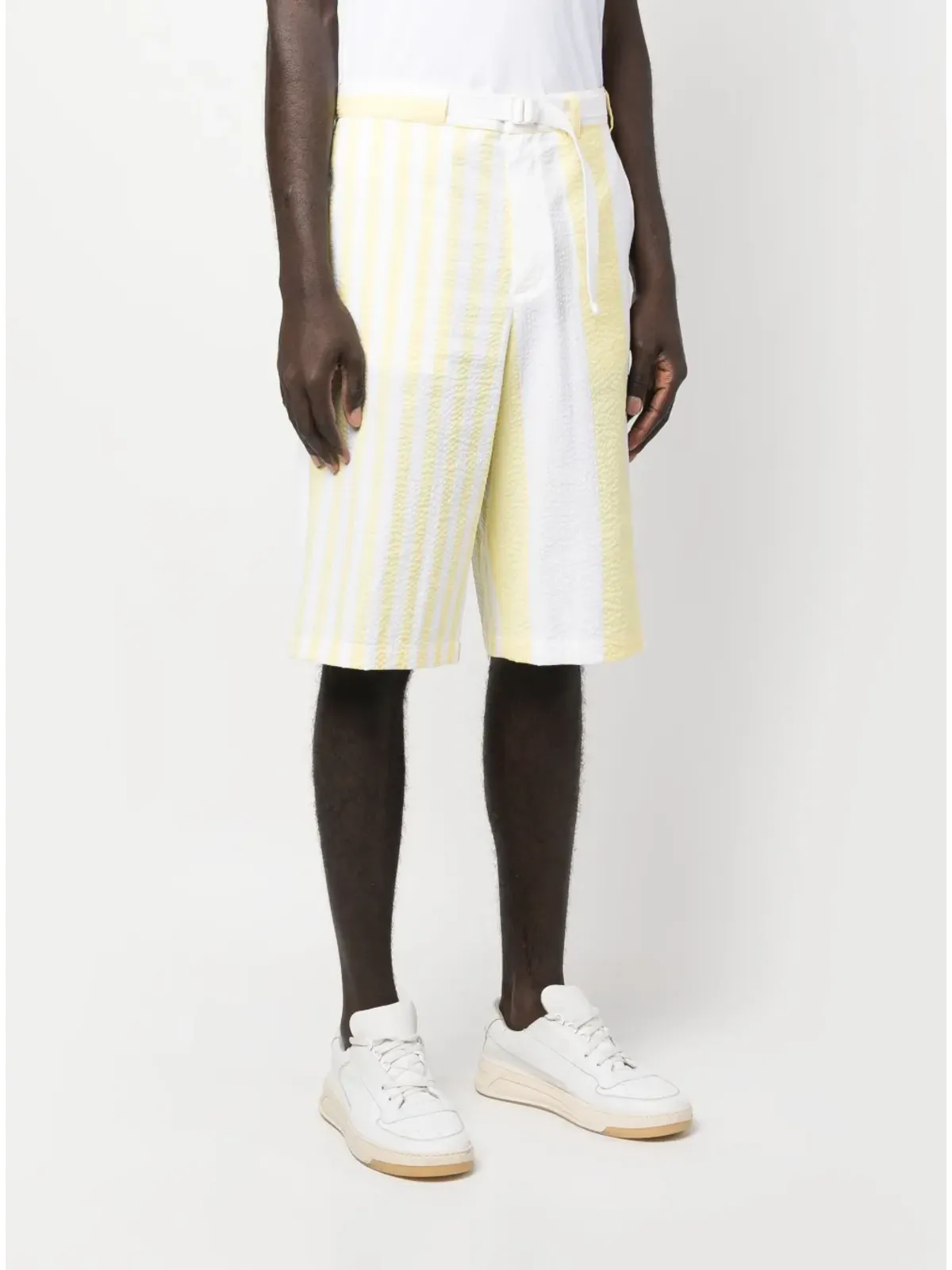 Maison Kitsuné x Olympia Le-Tan プールサイドベルト付きショーツ - 画像3