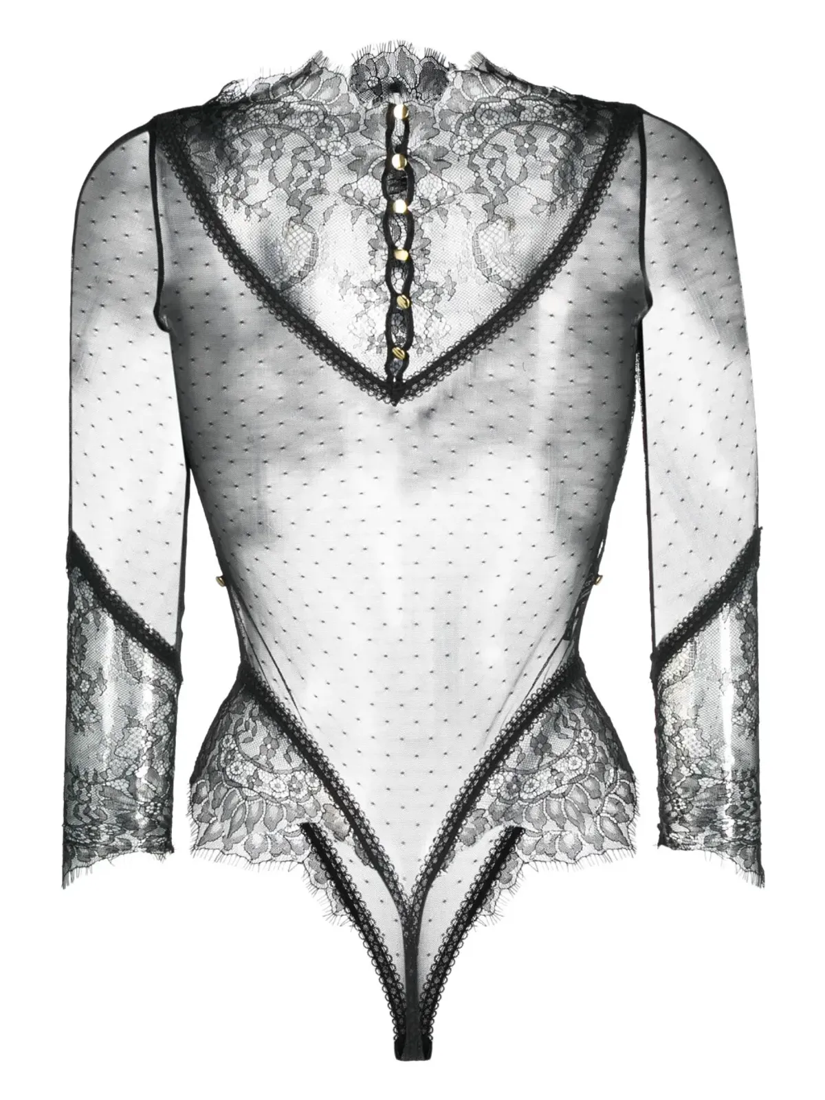 Maison Close インスピレーション・ディヴァイン レースボディスーツ - 画像2