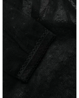 Maison Close Inspiration Divine mesh body - Black - サムネイル3