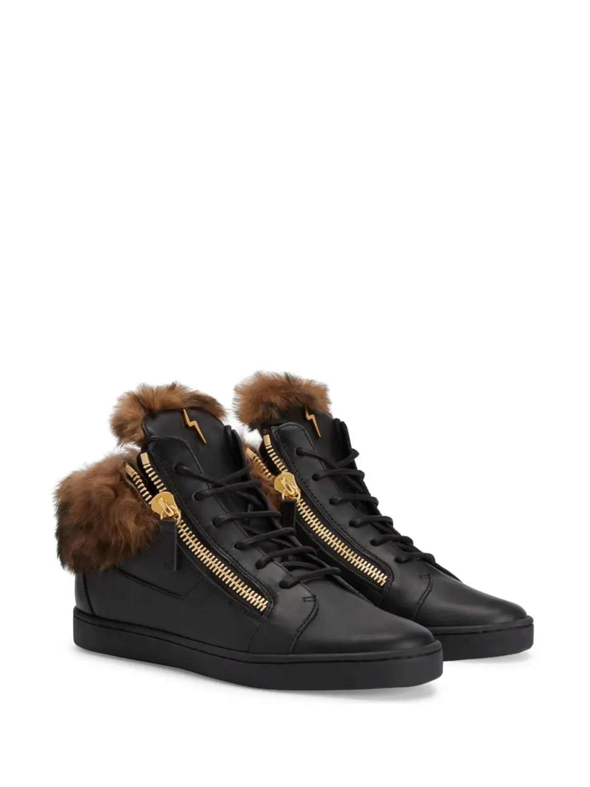 Giuseppe Zanotti Nicki レザー スニーカー - 画像2