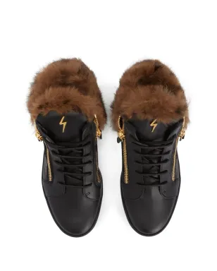 Giuseppe Zanotti Nicki レザー スニーカー - サムネイル4