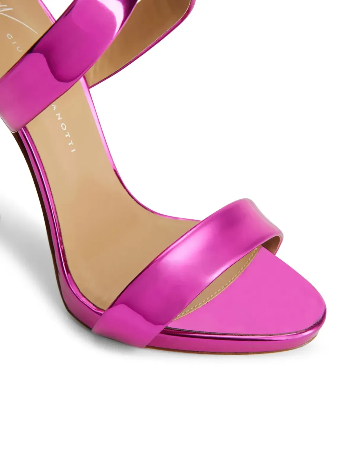 Giuseppe Zanotti ベルリス レザーサンダル - 画像4