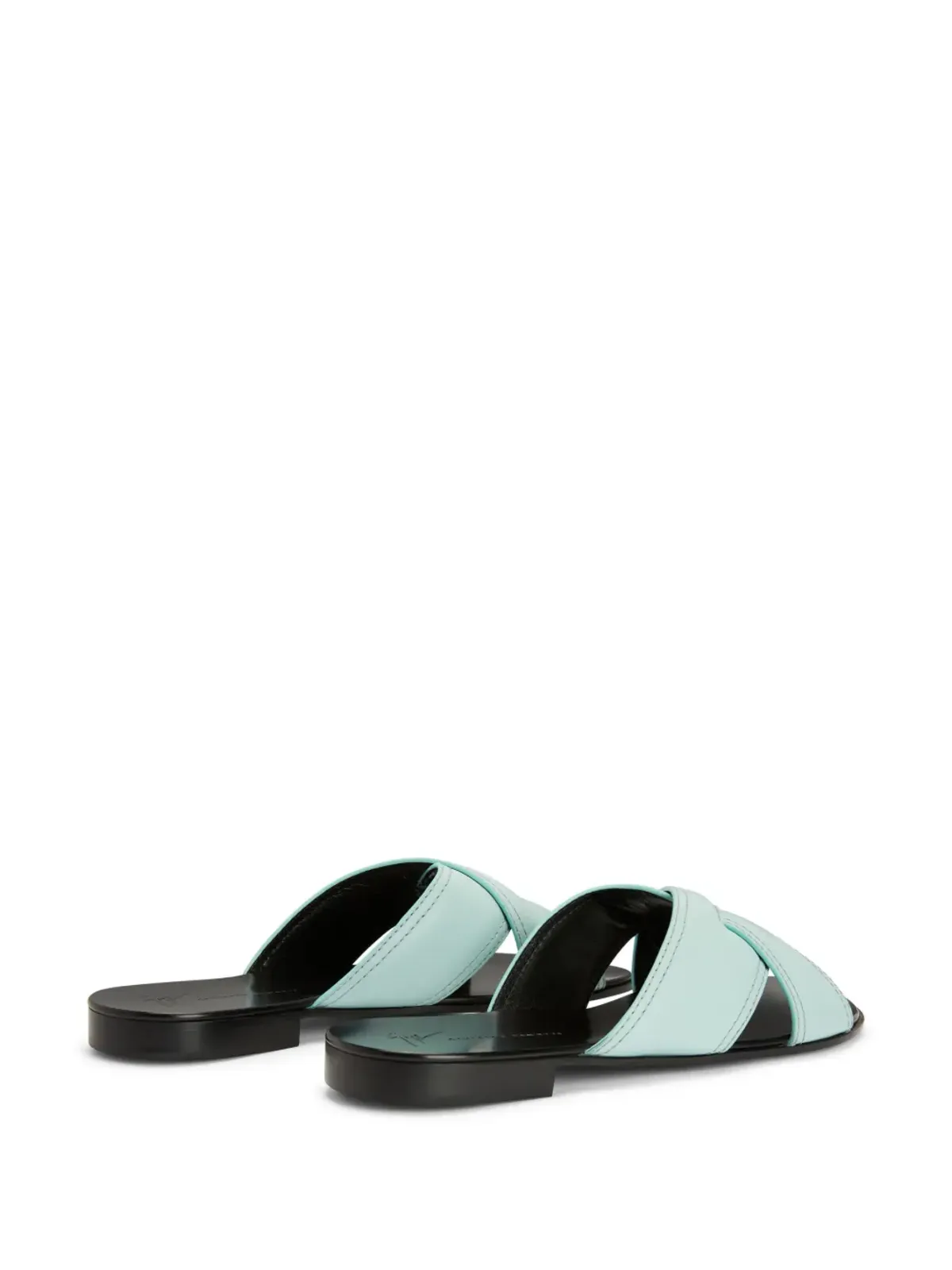 Giuseppe Zanotti フラヴィオ レザー サンダル - 画像3