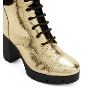 Giuseppe Zanotti Moyra 90mm メタリックエフェクト ブーツ - サムネイル4