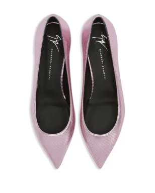 Giuseppe Zanotti Dhalia レザー バレエシューズ - サムネイル4
