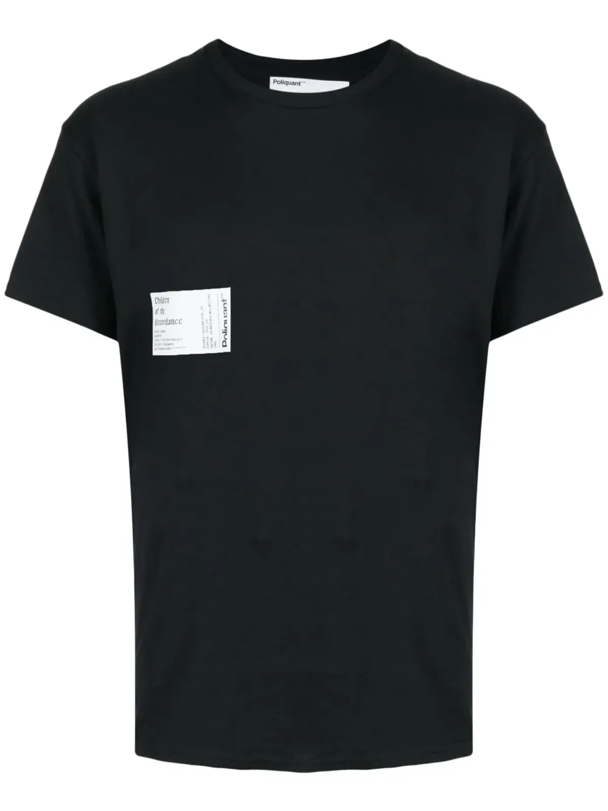Children Of The Discordance グラフィックプリント コットン Tシャツ - ブラック - 画像1