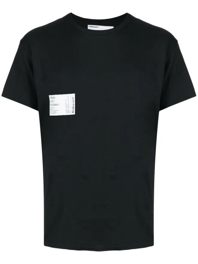 Children of the Discordance Children Of The Discordance グラフィックプリント コットン Tシャツ - ブラックの商品画像