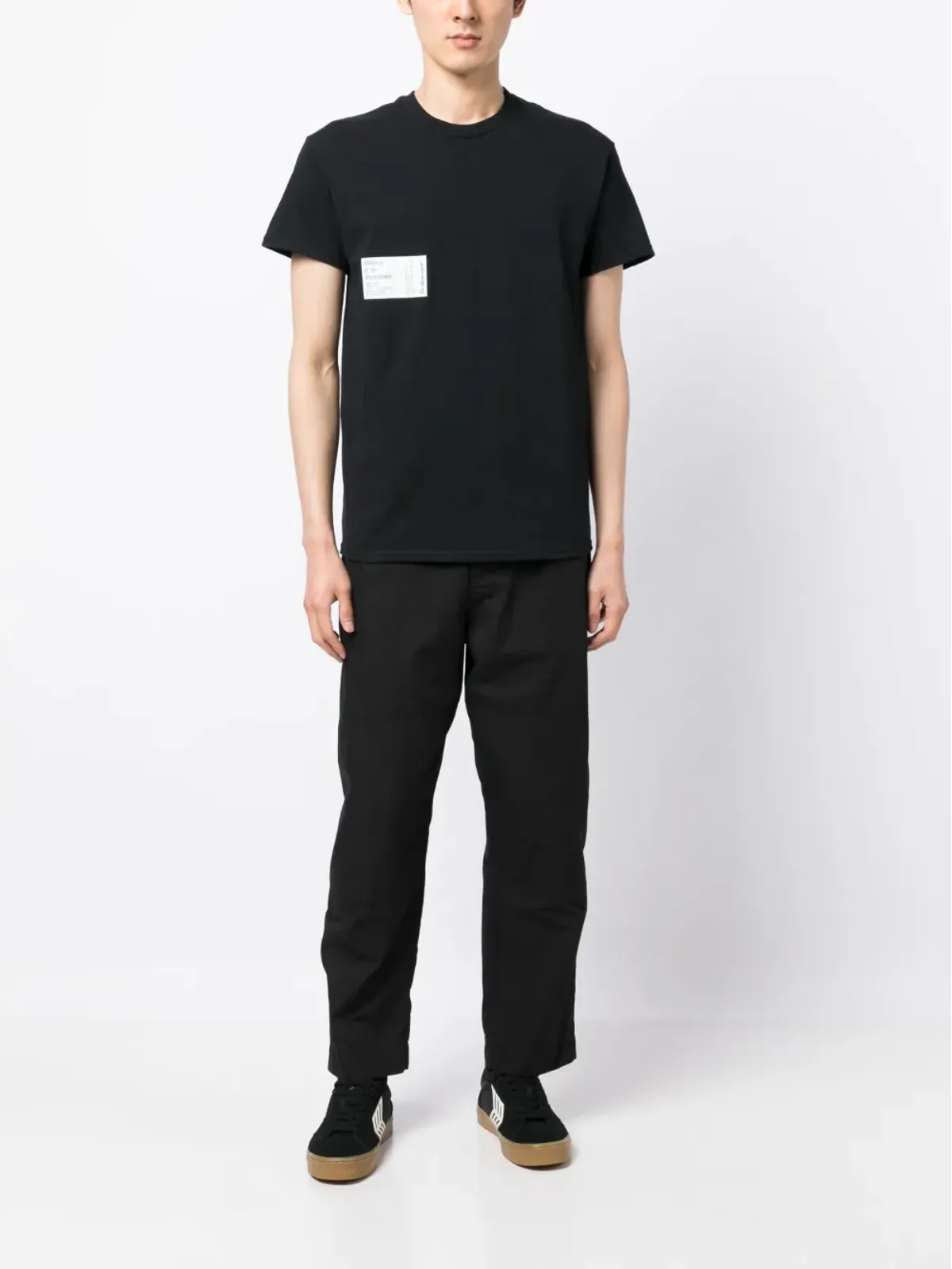 Children Of The Discordance グラフィックプリント コットン Tシャツ - ブラック - 画像3