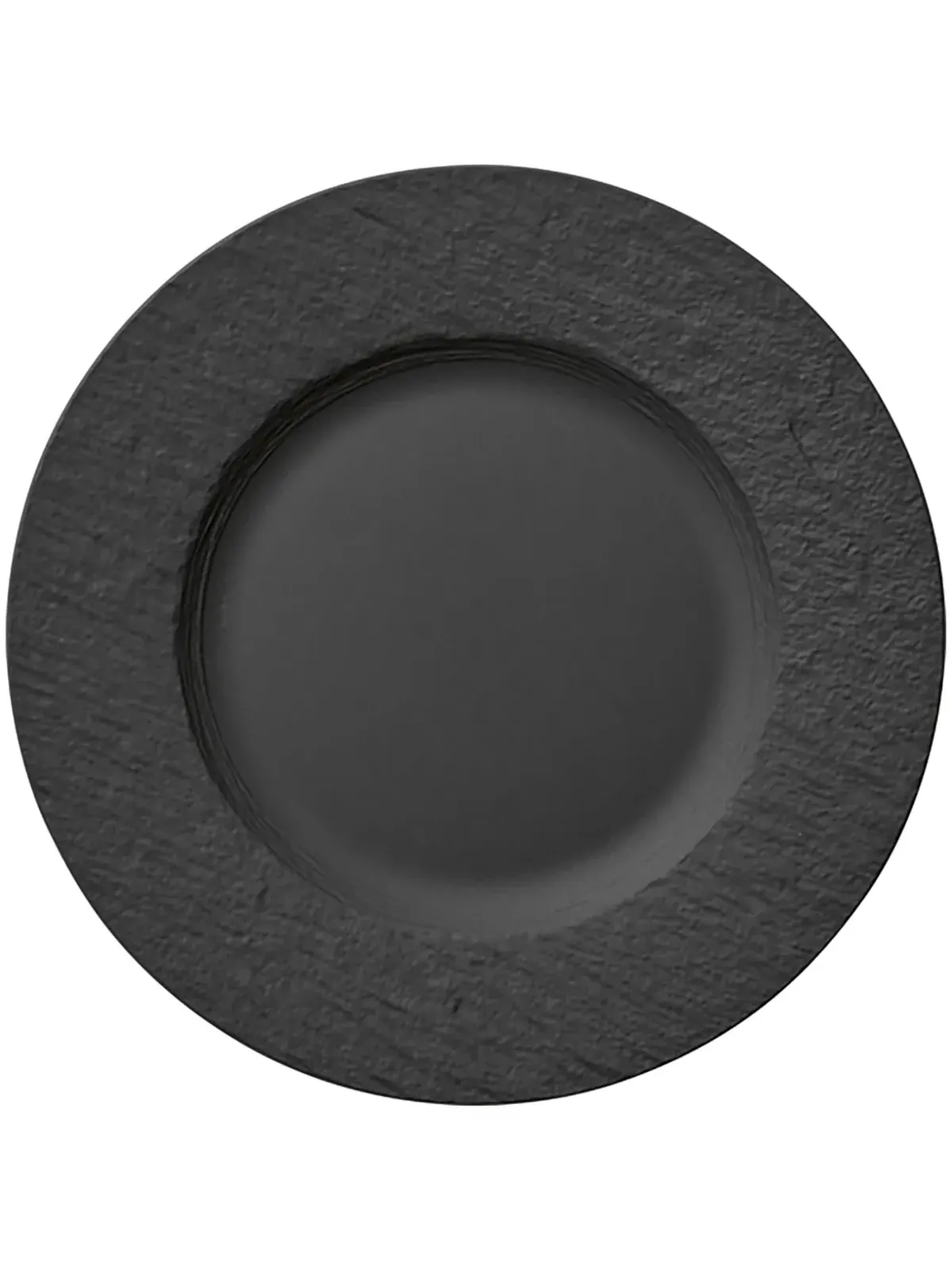 Villeroy & Boch Manufacture ロック・プレート（6枚セット）- ブラック - 画像1